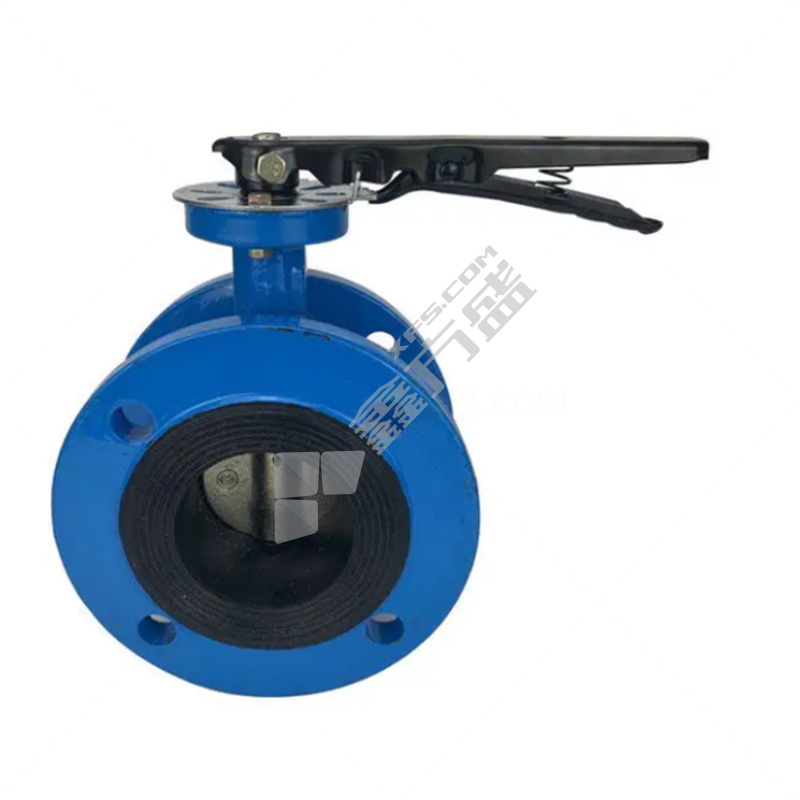 Xintai cast iron worm gear wafer butterfly valve