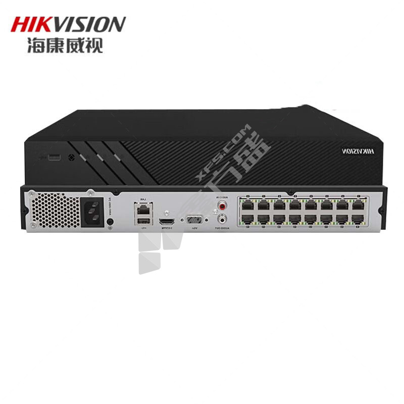 海康威视 智惠Q系列通用智能型2盘位PoE录像机 DS-7816N-Q2/16P