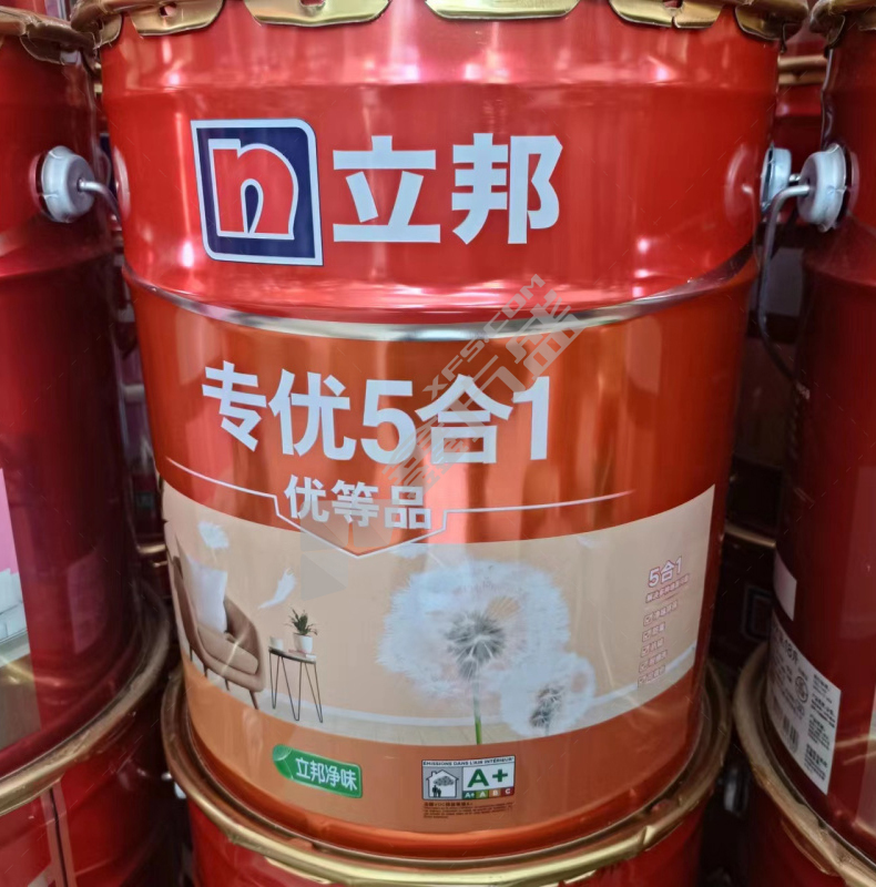立邦 净味专优五合一内墙乳胶漆
