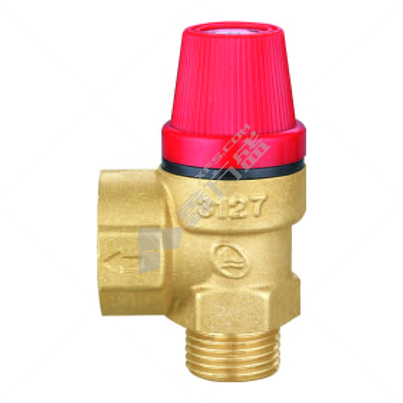 达柏林 黄铜安全阀DL3127 DL3127 F20*M15 1.6MPa