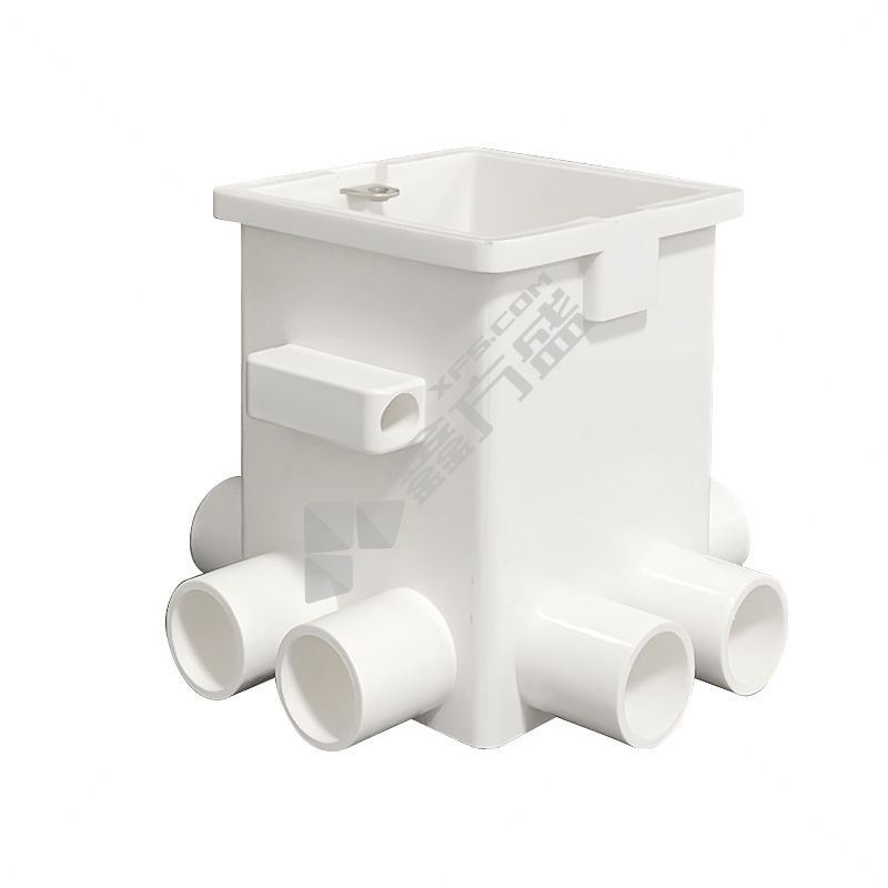 东悦 PVC双调方盒中穿筋四通