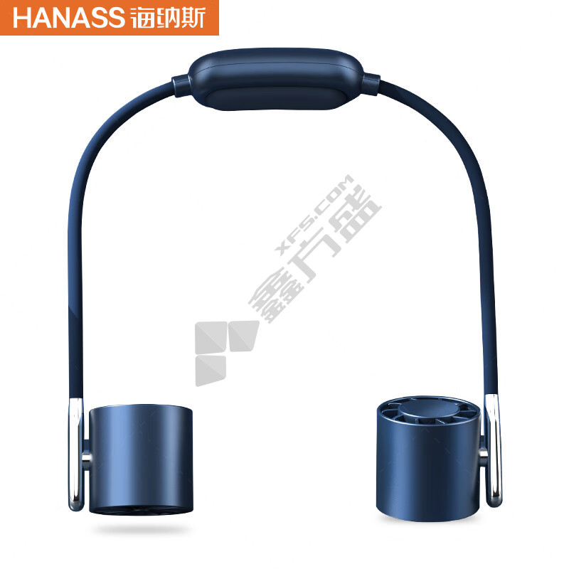 海纳斯 挂颈长续航轻音便携随身迷你充电挂脖小风扇