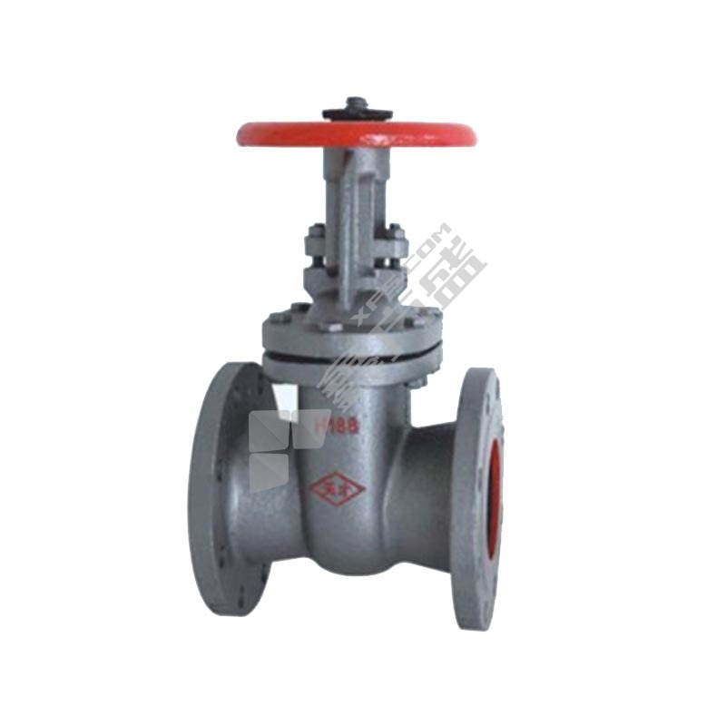 天才 铸铁法兰楔式明杆闸阀  铜杆