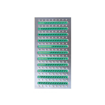 不锈钢篦子304 580mm*250mm*25mm*1.5mm带绿条