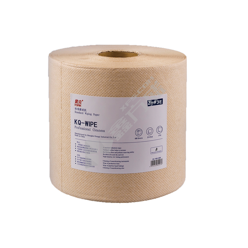 优克 Z-93E三层标准本色擦拭纸 23cm*40cm 420张/卷 Z-93E 2卷一箱