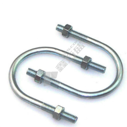 镀锌U型卡 DN65配套两个螺母