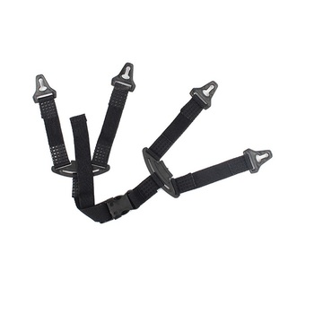 代尔塔 安全帽Y型四点式下颚带 102015 黑色