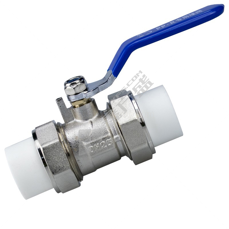 星泉 PPR双活接球阀 白色