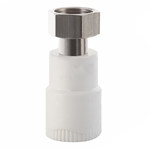 星泉 白色 PPR热水器活接直通 20*1/2寸