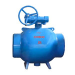 远大 铸钢涡轮焊接球阀 全通径 DN300 Q367F-16C PN16