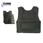 战术国度 防砍衣户外马甲防刺服 锰钢内胆 半软质黑色