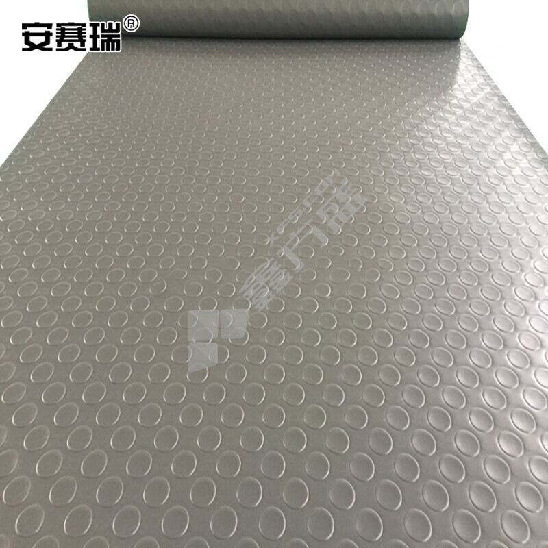 安赛瑞 700037 牛津防滑地垫 1.5*15m/灰色 700037 1.5*15m/灰色/700037 (单位：卷)