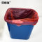 安赛瑞 27022 彩色加厚100只装垃圾分类垃圾袋 27022 55*32cm/红色/100只装