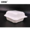 安赛瑞 25068 白色可降解打包快餐盒 25068 15*15*8cm PP