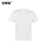 安赛瑞 白色短袖棉T恤衫 13591 XL码 白色