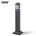 安赛瑞 27340 不锈钢烟灰柱 30*30*111cm 本色 27340