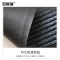 安赛瑞 13710双条纹PVC清洁复合地垫 13710 40*60cm/灰色