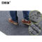 安赛瑞 13706双条纹PVC清洁复合地垫 13706 1.2*15m/灰色