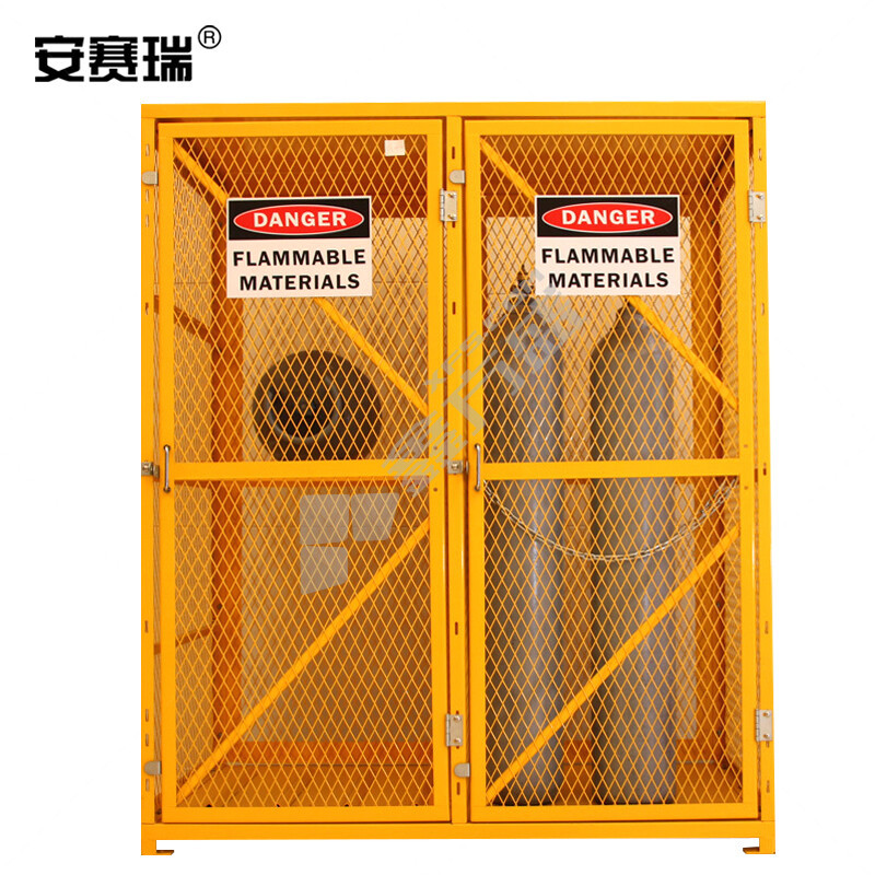 安赛瑞 39449 气瓶储存柜 1524*762*1651mm 双门 39449
