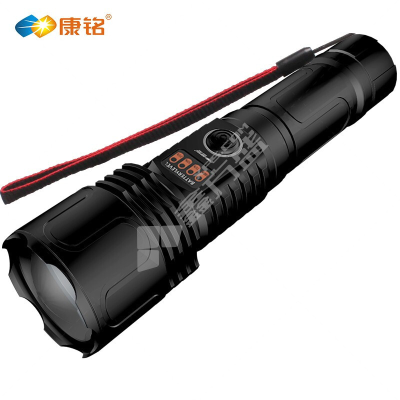 康铭 KM-T62 4800mah 黑色 强光手电筒 KM-T62 20W 5档