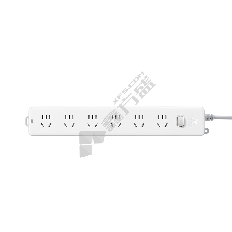 公牛 6位五孔 插排 GN-109K 10A 总控 5m