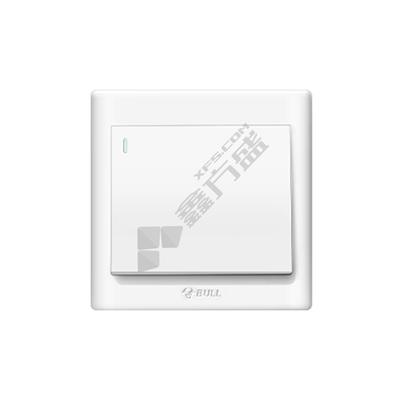 公牛BULL 一位单控带荧光开关