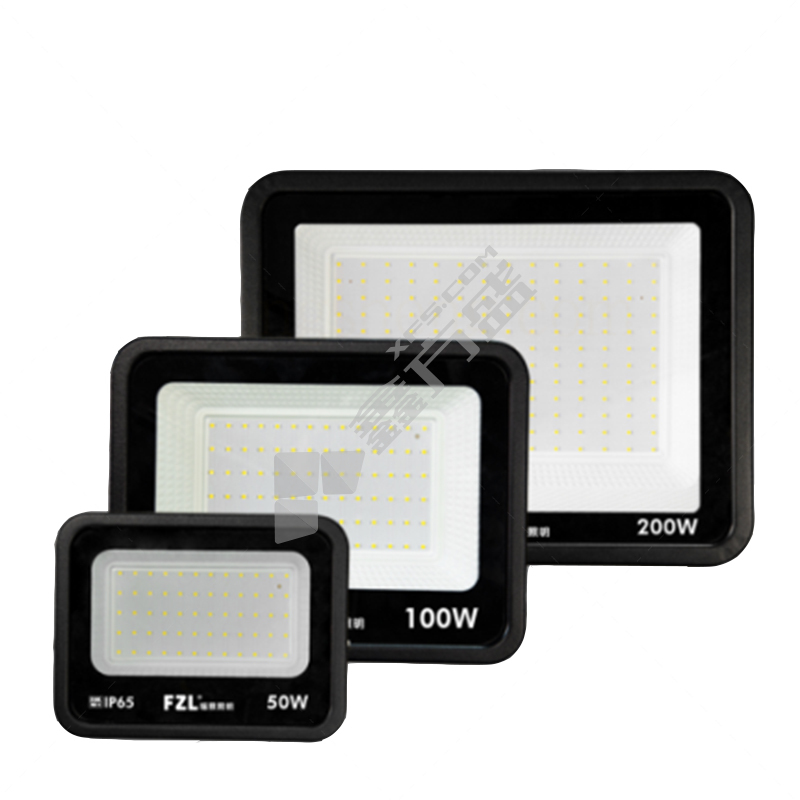 福照照明 金钻系列 LED投光灯 50W 6500K IP65 220V