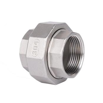 锐阁 304不锈钢内牙平面活接 DN20  3/4寸 BSPT ZG