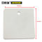 安赛瑞 正方形空白标记塑料吊牌 14816白色 空白 50.8*50.8mm