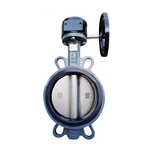 上海良工 涡轮铸钢对夹蝶阀 PN16 D371X-16C-65