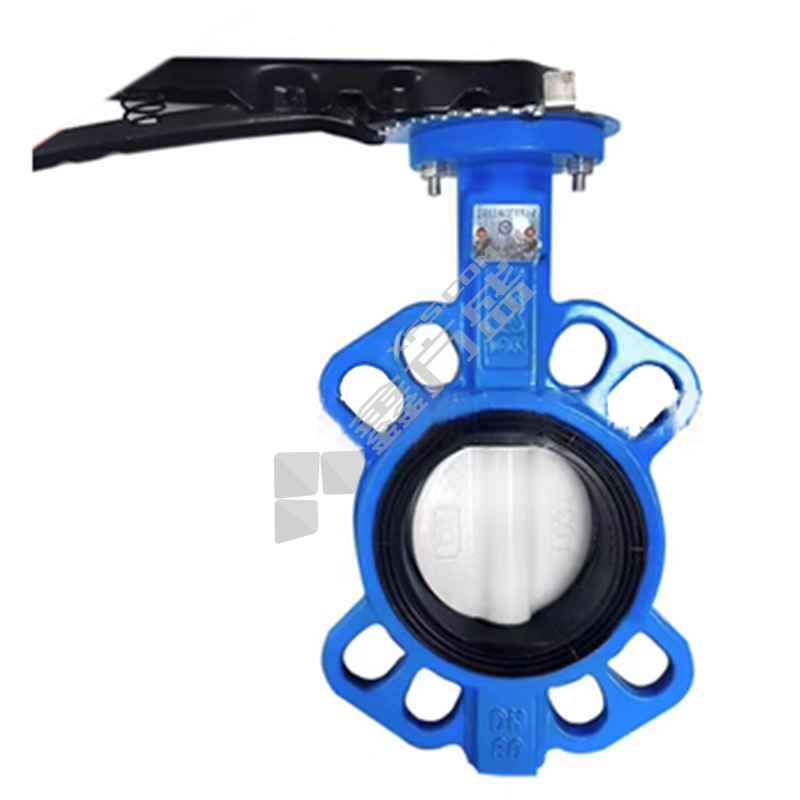 上海良工 手轮铸铁对夹蝶阀胶套