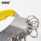 安赛瑞 金属钥匙盘加钥匙扣 8.4*15.4cm 18位 13994