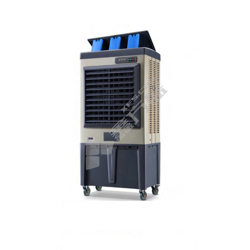佳欢 移动蒸发式冷风机JH-50AI加大款 220V 机械款 800W 米黄 115L水箱 镀锌金属机身