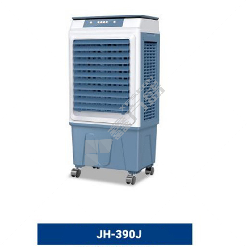 佳欢 蒸发式冷风机JH-390J 220V 机械款 120W 青花蓝 45L水箱 玻璃顶盖