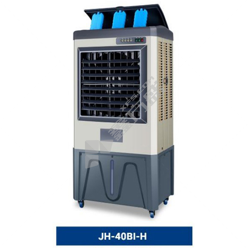 佳欢 移动蒸发式冷风机JH-40BI加大款 220V 机械款 400W 米黄 55L水箱 镀锌金属机身