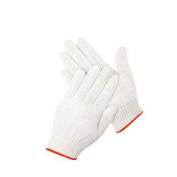 线元素 丝加棉超薄耐磨300克线手套 R300 300g 白色