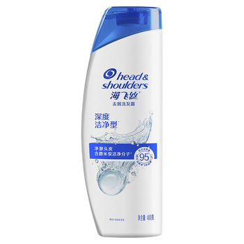 海飞丝 深度洁净型去屑洗发露 400g