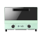 乐扣乐扣 绿色多功能镜面钢化玻璃门小型电烤箱 EJO427GRN 800W 10L
