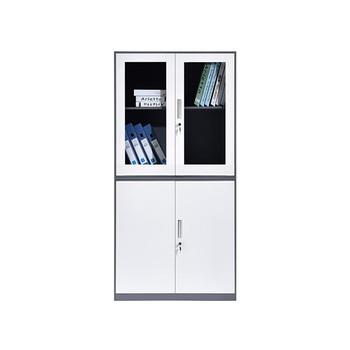 悦山 灰框白门等器械柜 900*400*1850mm 灰套白