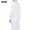 安赛瑞 透气带帽洁净分体服套装 4XL码 白色条纹 3F00771