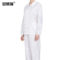 安赛瑞 透气带帽洁净分体服套装 4XL码 白色条纹 3F00771