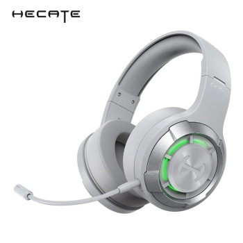 漫步者 头戴式无线蓝牙双模游戏耳机 HECATE G30S雷霆版2.4G 黑色 无线蓝牙
