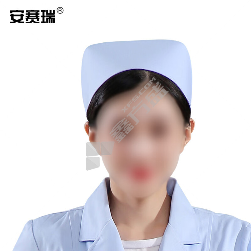 安赛瑞 3A00116护士帽 3A00116 均码 蓝色