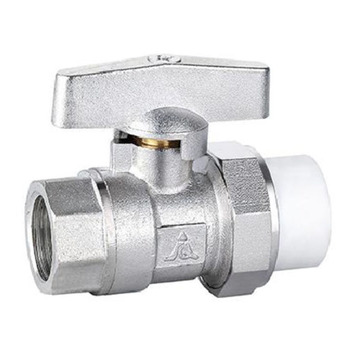 巨泉 1402蝶柄PPR黄铜球阀 1402 DN25正 PN16