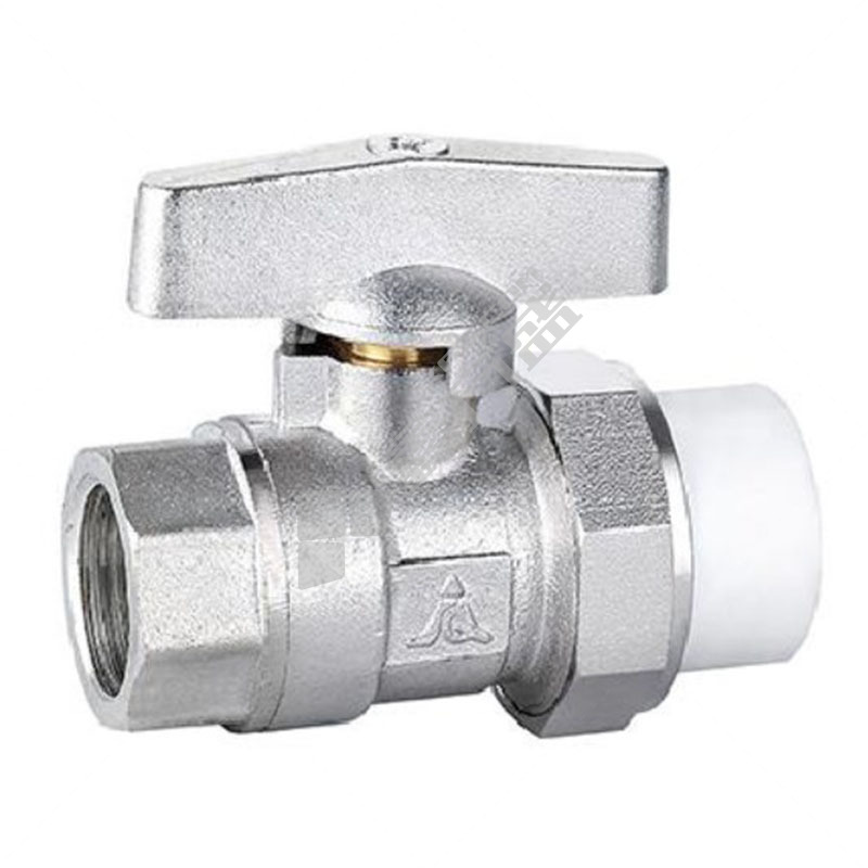 巨泉 1402蝶柄PPR黄铜球阀 1402 DN25正 PN16