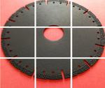 均布取向钎焊锯片 115*6mm