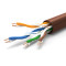 视贝 六类非屏蔽UTP网线100米 BD565-1	棕色  0.57mm线芯