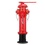 美消 大号无弯头室外地上消火栓 SS100