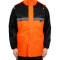 谋福 交通执勤安全警示反光雨衣 965 XL 橙红色