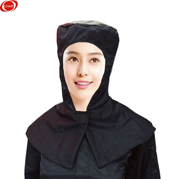 谋福 无尘洁净防静电工作披肩帽 8525 藏青色